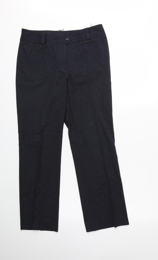 NEXT Womens Blue   Trousers  Size 10 L28 in