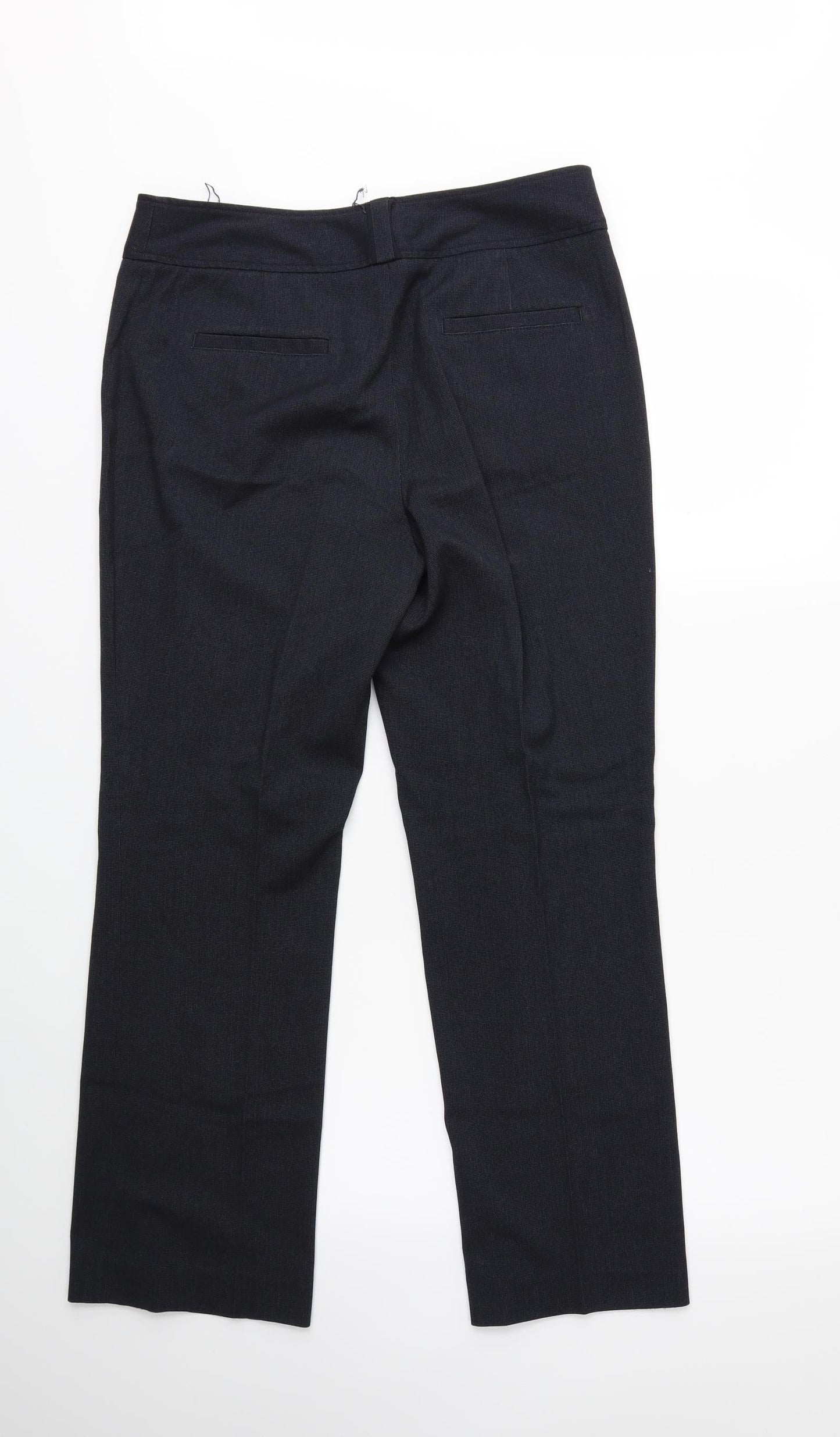 Womens UK Size 10 NEXT Regular Fit  Blue Trousers