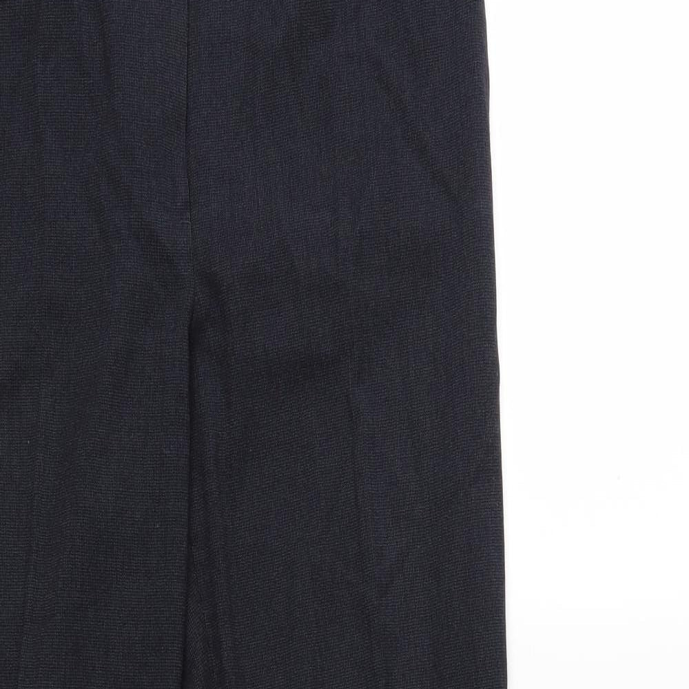 Womens UK Size 10 NEXT Regular Fit  Blue Trousers