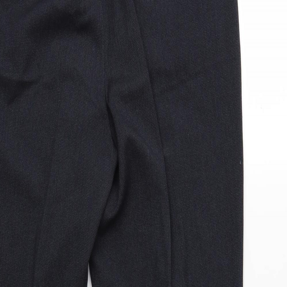 Womens UK Size 10 NEXT Regular Fit  Blue Trousers
