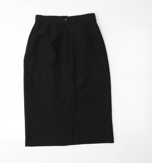 BHS Womens Black   Straight & Pencil Skirt Size 12