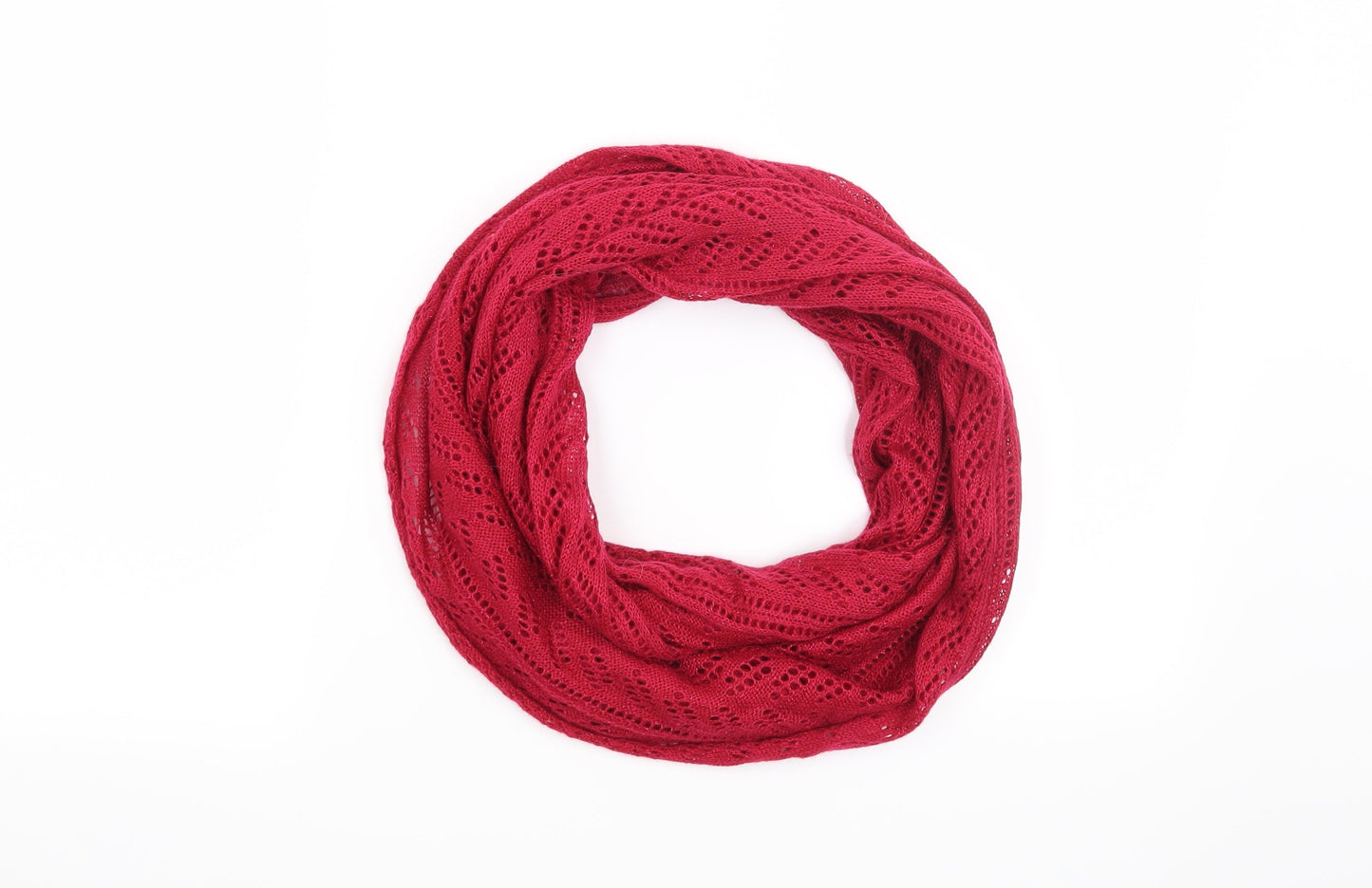 Preworn Womens Pink    Scarf