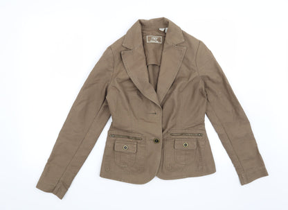 Womens UK Size M Preworn Brown Jacket