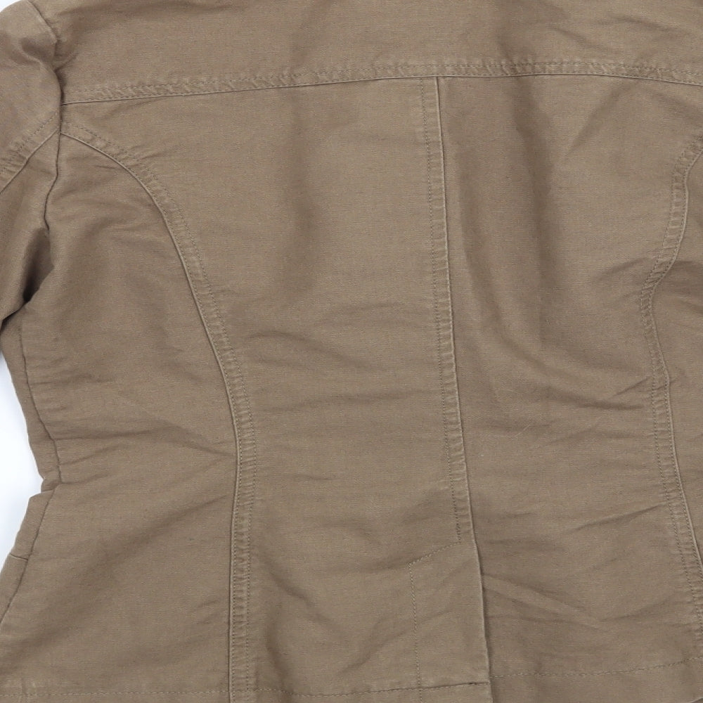 Womens UK Size M Preworn Brown Jacket