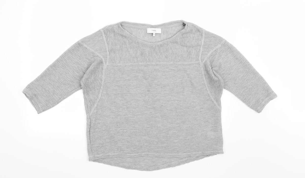 Next Womens Grey   Pullover Jumper Size 14