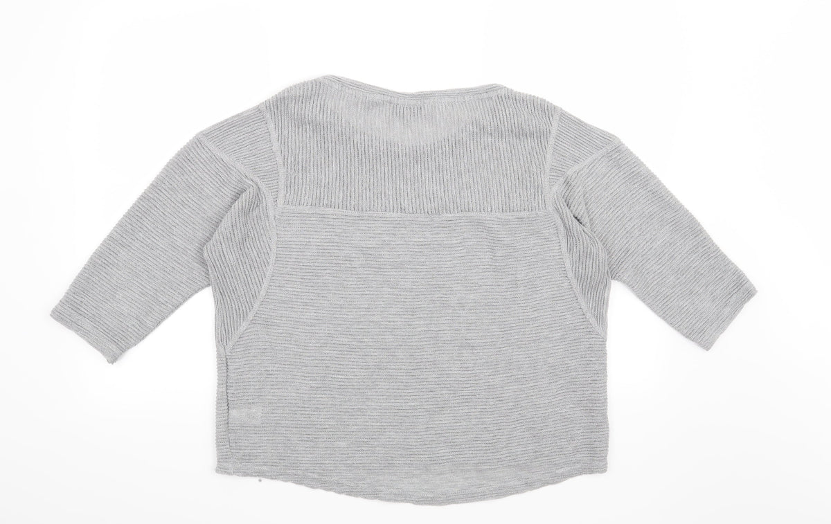 Next Womens Grey   Pullover Jumper Size 14