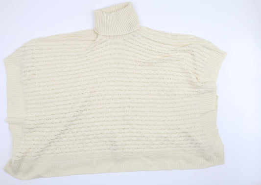 New Look Womens Beige   Overcoat Poncho