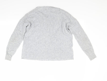 Marks & Spencer Womens Grey   Pullover Jumper Size 8