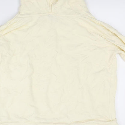 Miss Selfridge Womens White   Pullover Hoodie Size M