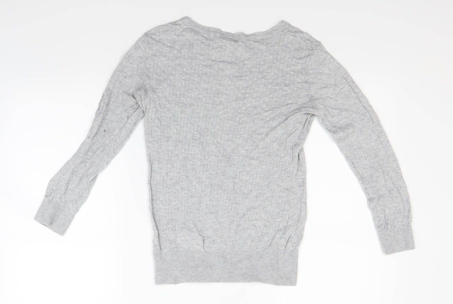 H&M Girls Grey   Pullover Jumper Size 15 Years