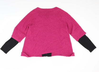 andamio Womens Pink   Pullover Jumper Size 18