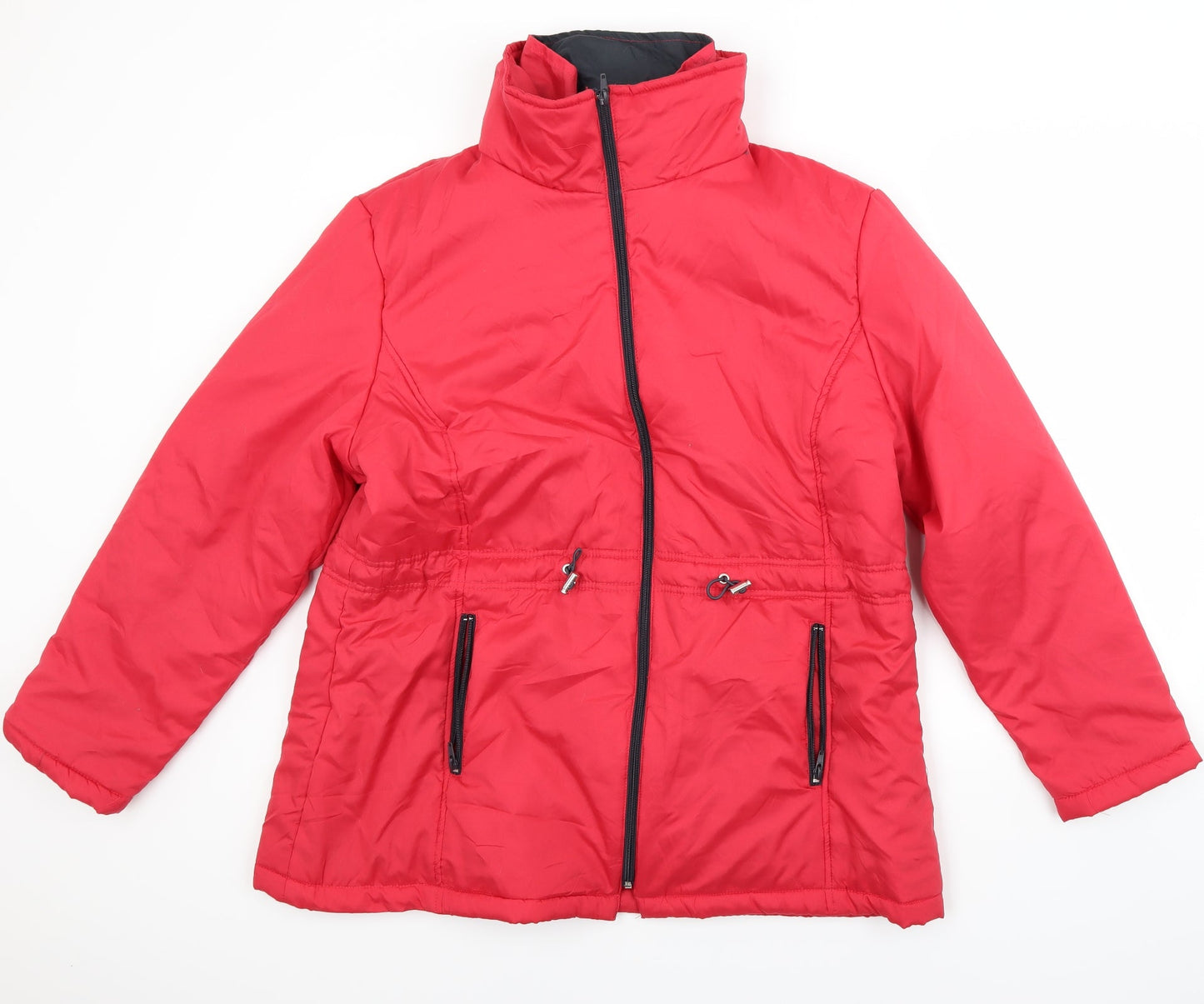 Womens UK Size L Anne De Lancay Red Jacket