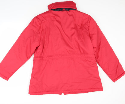 Womens UK Size L Anne De Lancay Red Jacket