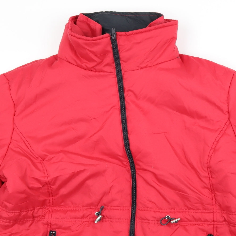 Womens UK Size L Anne De Lancay Red Jacket