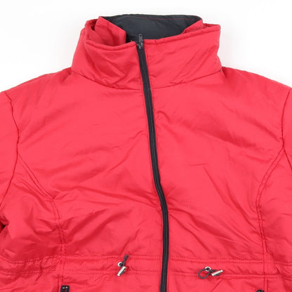 Womens UK Size L Anne De Lancay Red Jacket