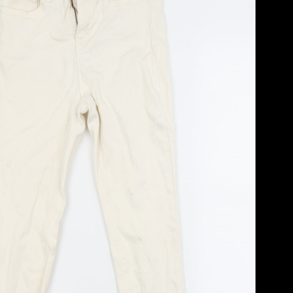 Gap Womens White  Denim Skinny Jeans Size 6 L27 in