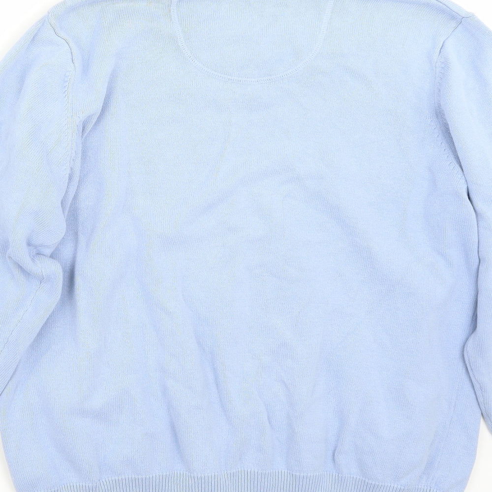 Marks & Spencer Womens Blue   Pullover Jumper Size L