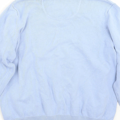 Marks & Spencer Womens Blue   Pullover Jumper Size L