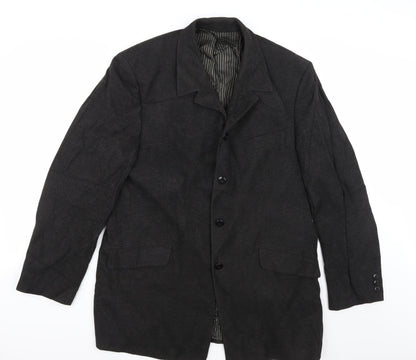 Preworn Mens Brown   Jacket Suit Jacket Size 38