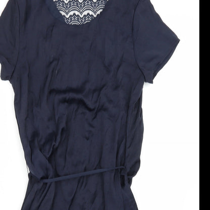 VILA Womens Blue   A-Line  Size S
