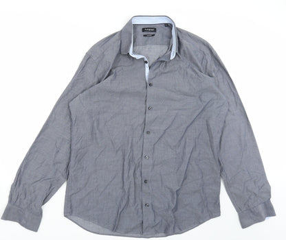 Autograph Mens Blue    Button-Up Size 42