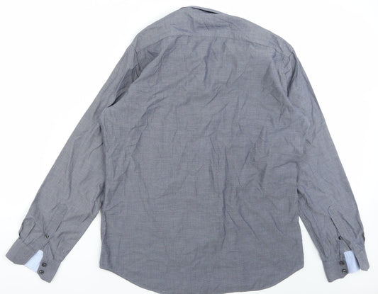 Autograph Mens Blue    Button-Up Size 42