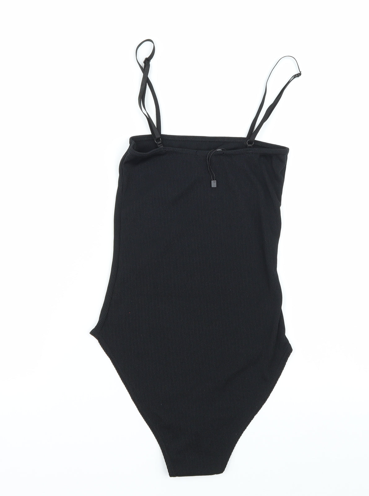 Boohoo Womens Black   Bodysuit One-Piece Size 6