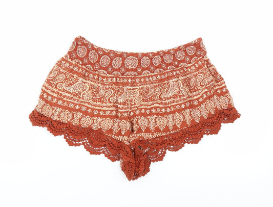 FOREVER 21 Womens Brown   Bermuda Shorts Size S