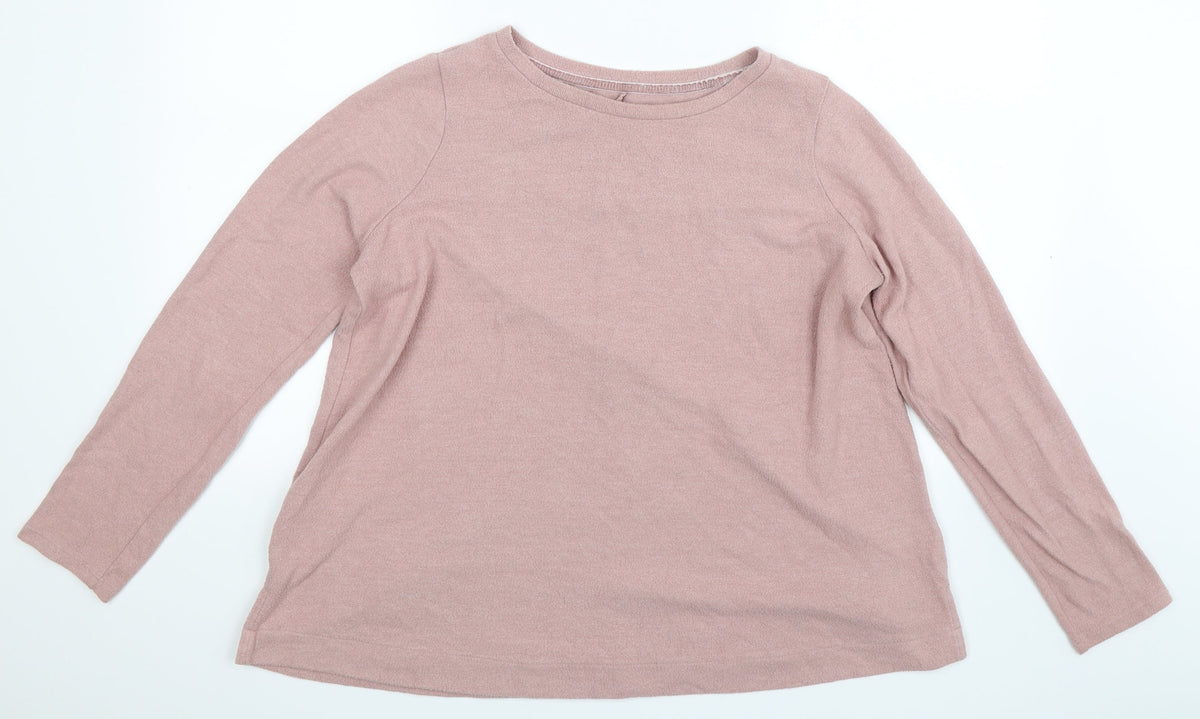 Next Womens Beige   Pullover Sweatshirt Size 14