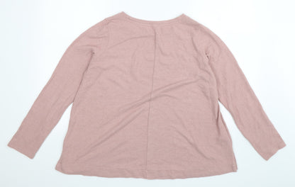 Next Womens Beige   Pullover Sweatshirt Size 14