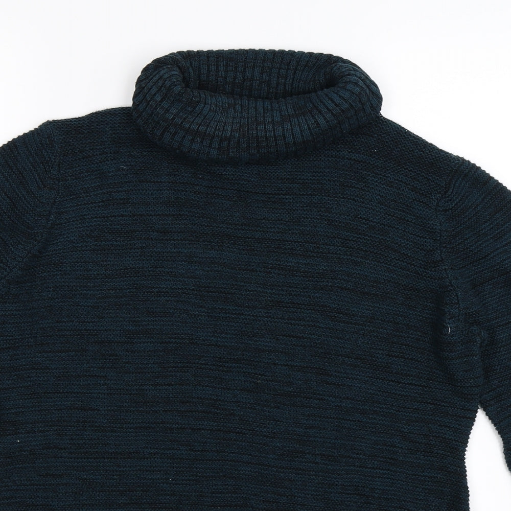 Cotton On Womens Blue  Knit Pullover Jumper Size S