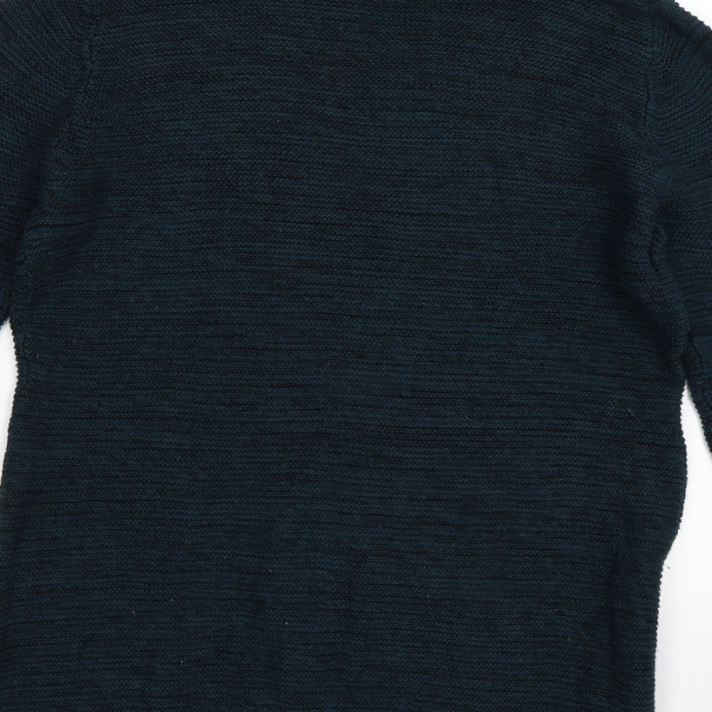 Cotton On Womens Blue  Knit Pullover Jumper Size S