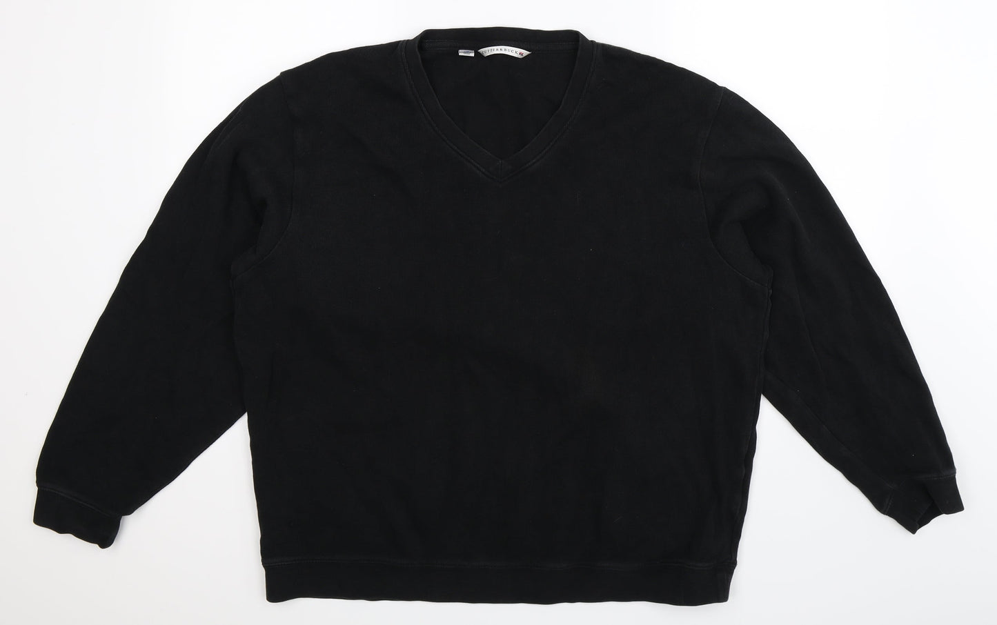 Mens UK Size L Cutter & Buck Black Pullover Sweatshirt