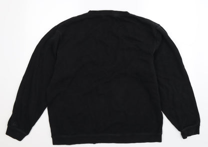 Mens UK Size L Cutter & Buck Black Pullover Sweatshirt