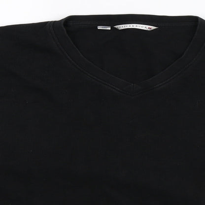 Mens UK Size L Cutter & Buck Black Pullover Sweatshirt