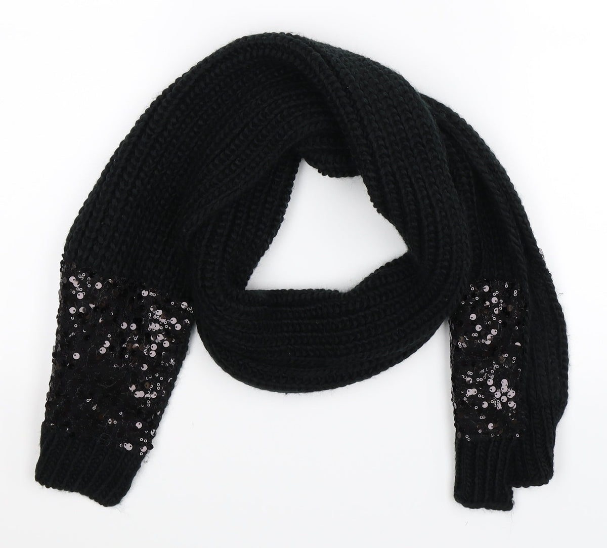 Kaleidoscope Womens Black  Knit  Scarf