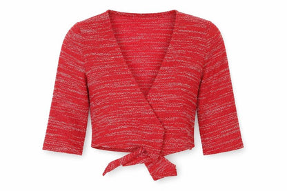 Klass Womens Red   Cardigan Jumper Size M  - Cropped