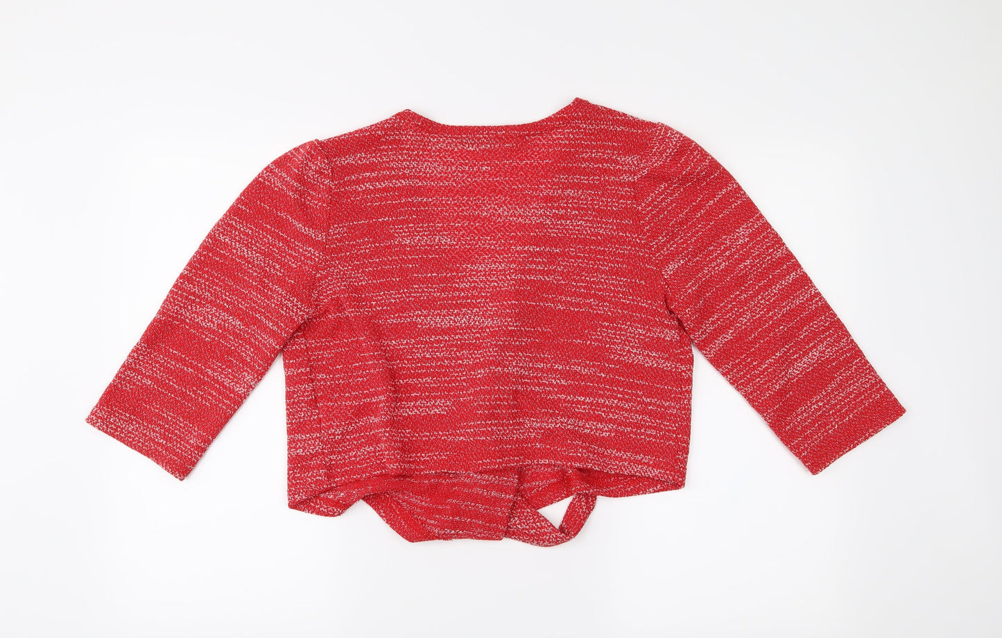 Klass Womens Red   Cardigan Jumper Size M  - Cropped