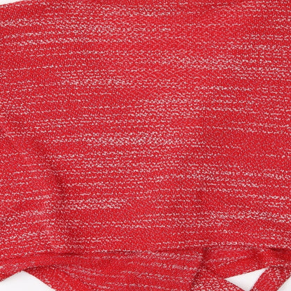 Klass Womens Red   Cardigan Jumper Size M  - Cropped