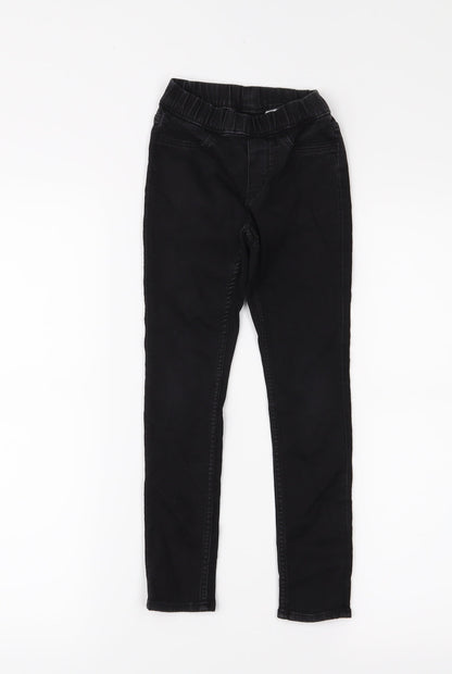 &Denim Girls Black   Jegging Jeans Size 6 Years