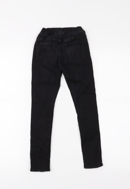 &Denim Girls Black   Jegging Jeans Size 6 Years