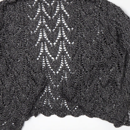 Fabrizio Womens Grey  Knit Cardigan Jumper Size M