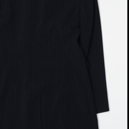 Gerry Weber Womens Blue Spotted  Jacket Suit Jacket Size 12