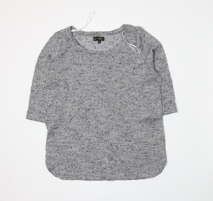 New Look Womens Grey   Pullover Jumper Size 14