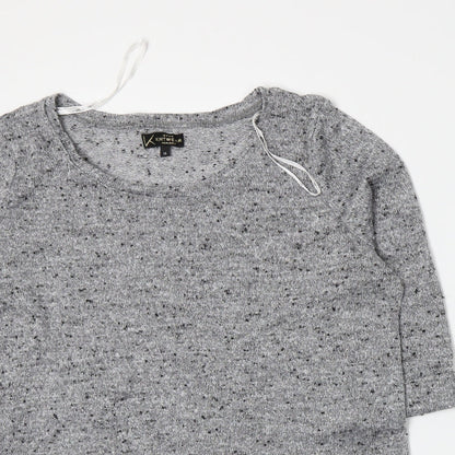 New Look Womens Grey   Pullover Jumper Size 14