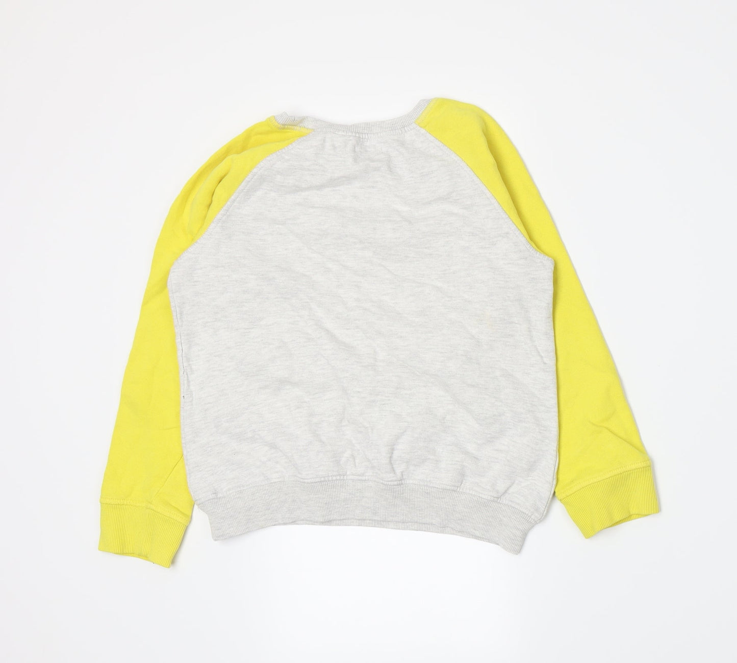 NEXT Girls Yellow  Jersey Pullover Sweatshirt Size 10 Years