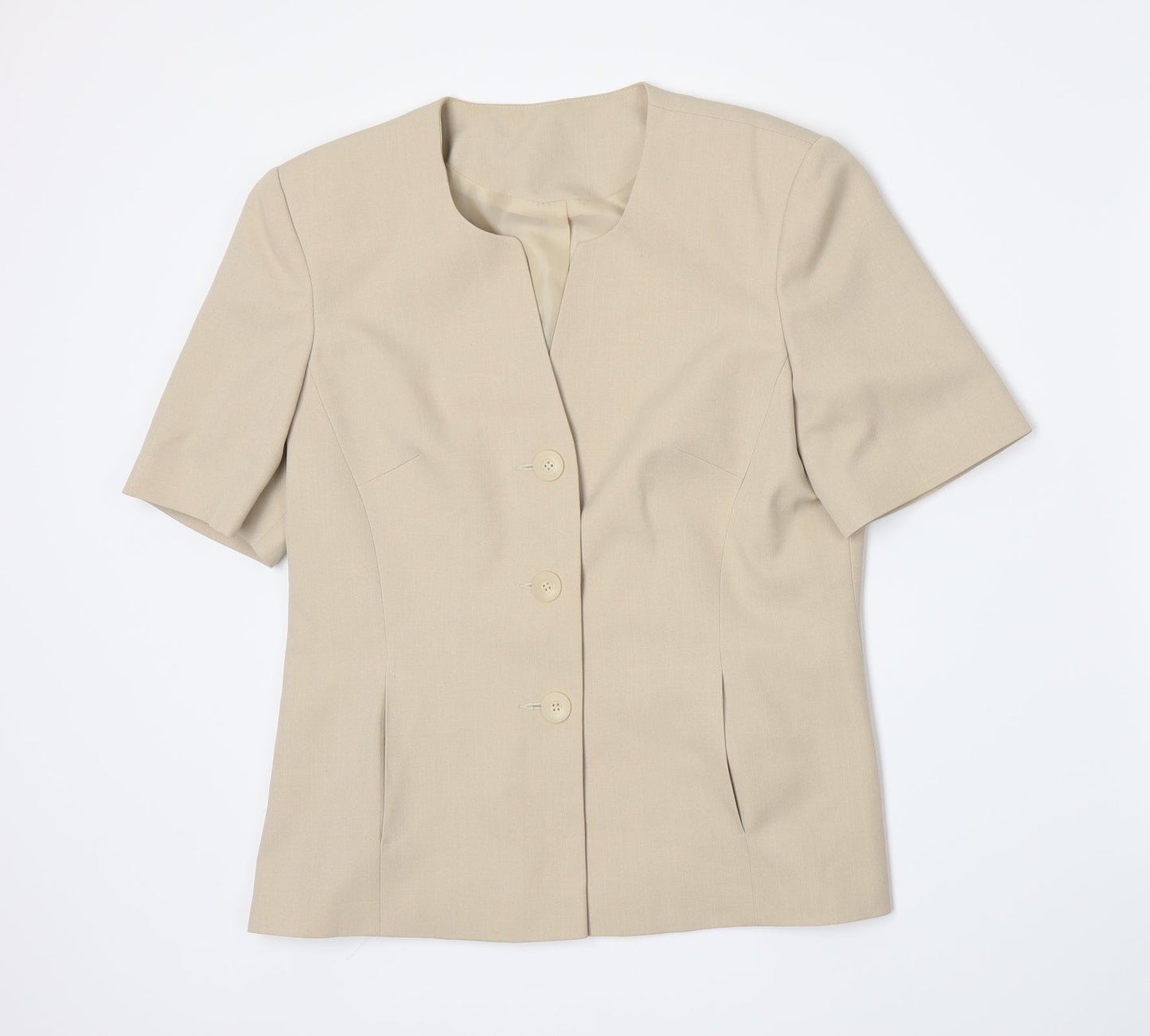 Womens UK Size 12 Berkertex Beige Jacket