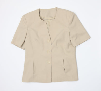 Womens UK Size 12 Berkertex Beige Jacket