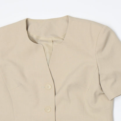 Womens UK Size 12 Berkertex Beige Jacket