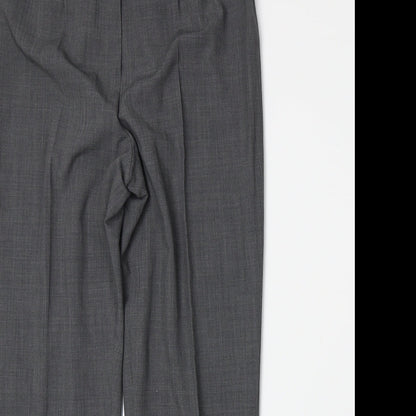 Seeler Womens Grey   Trousers  Size 10 L28 in
